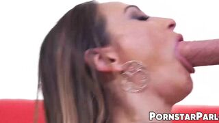 Claudia Valentine seduces Brad Knight for an intense fucking
