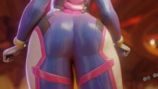 DVA Overwatch Bass Slut 3d pmv hmv